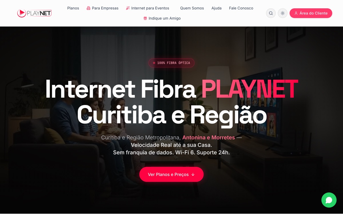 PlayNet Internet — site